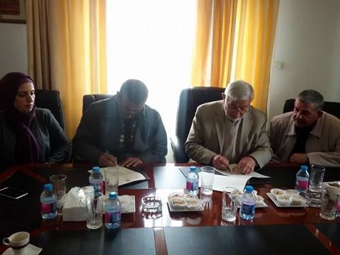 بلدية الزبابدة ووزارة الزراعة توقعان اتفاقية إنشاء محمية بيئية